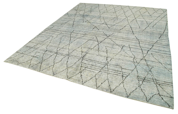 8x10 Beige Moroccan Rug - 37330