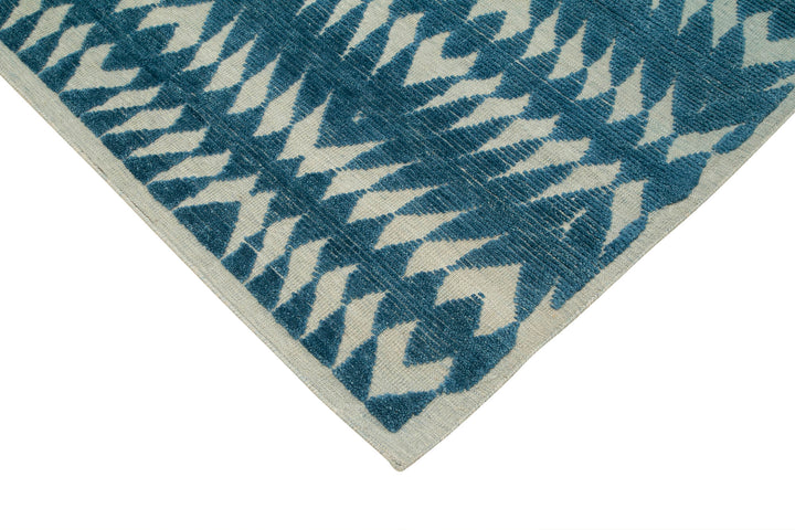 8x10 Blue Moroccan Rug - 37332