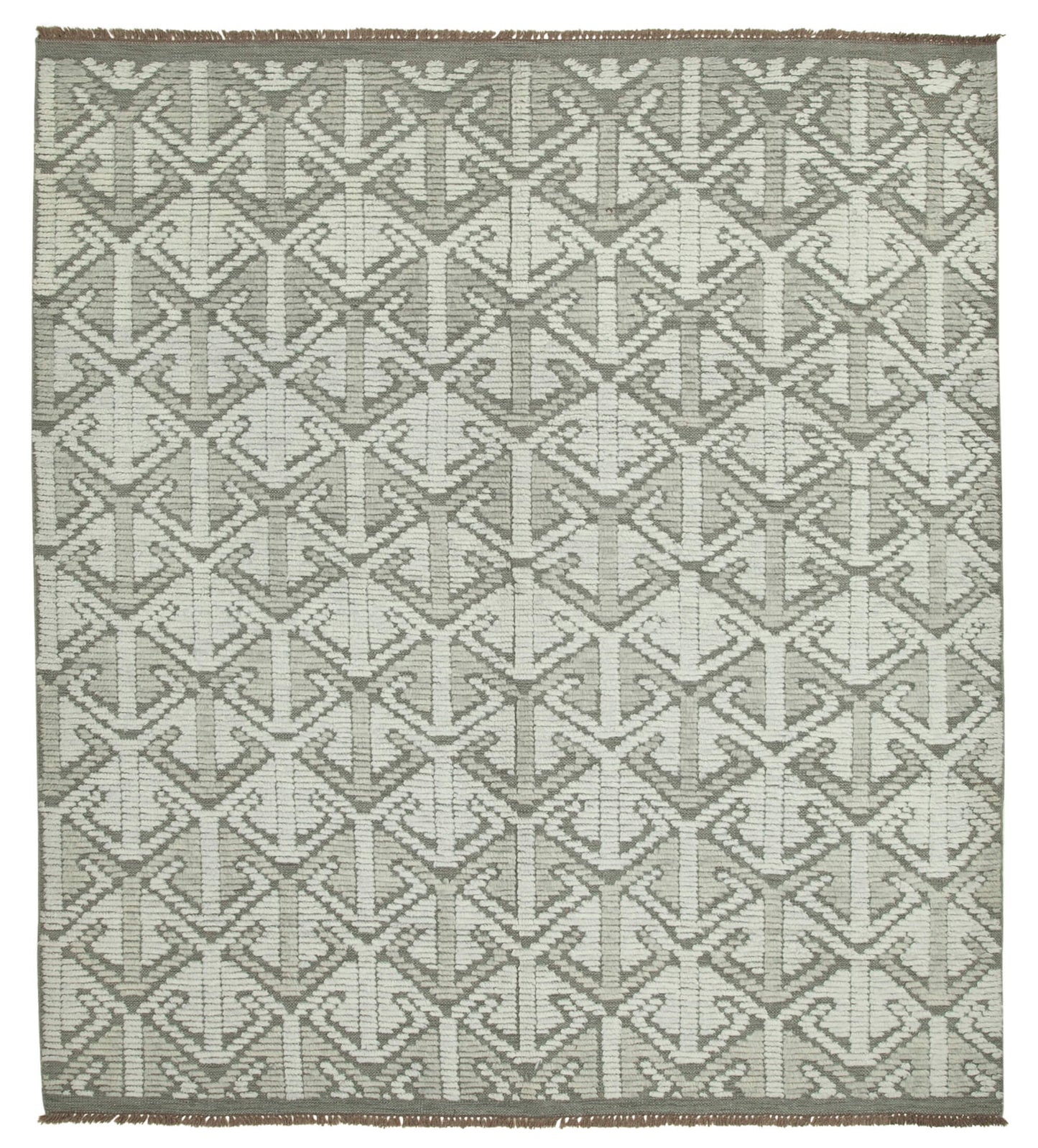 8x10 Grey Moroccan Rug - 37334