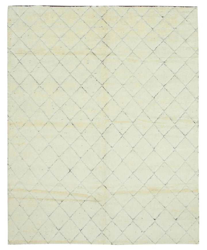 8x10 Beige Moroccan Rug - 37335