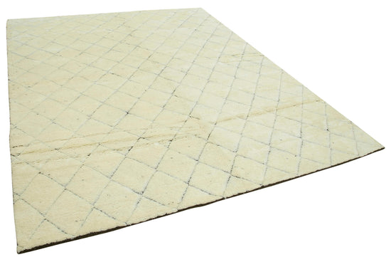 8x10 Beige Moroccan Rug - 37335