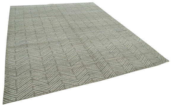 8x10 Grey Moroccan Rug - 37338