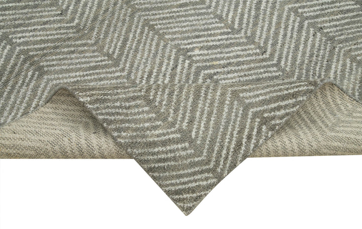 8x10 Grey Moroccan Rug - 37338