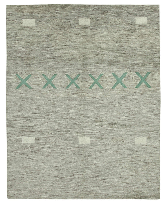 8x10 Grey Moroccan Rug - 37339