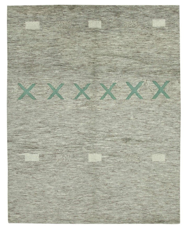 8x10 Grey Moroccan Rug - 37339