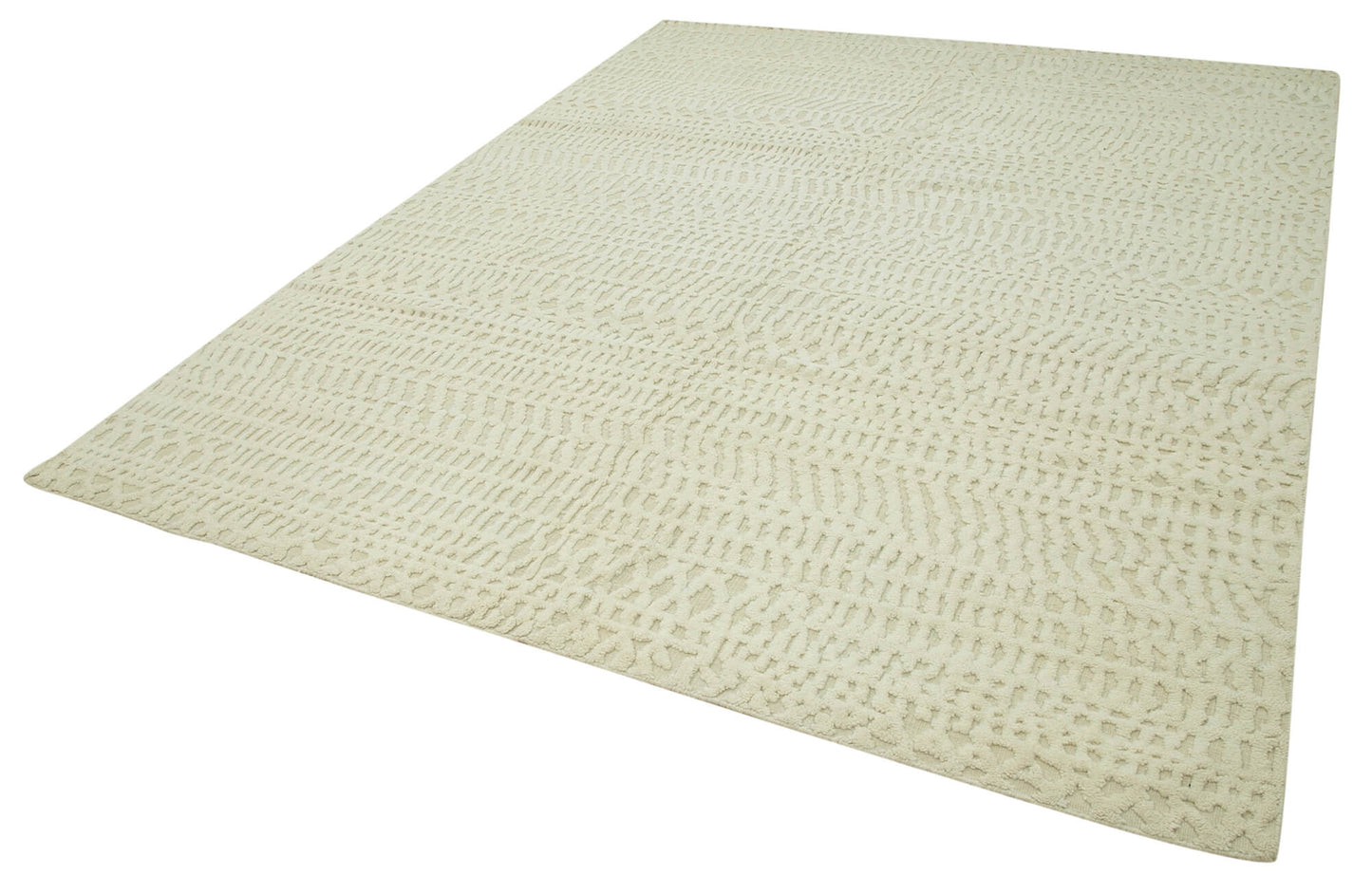 8x10 Beige Moroccan Rug - 37342