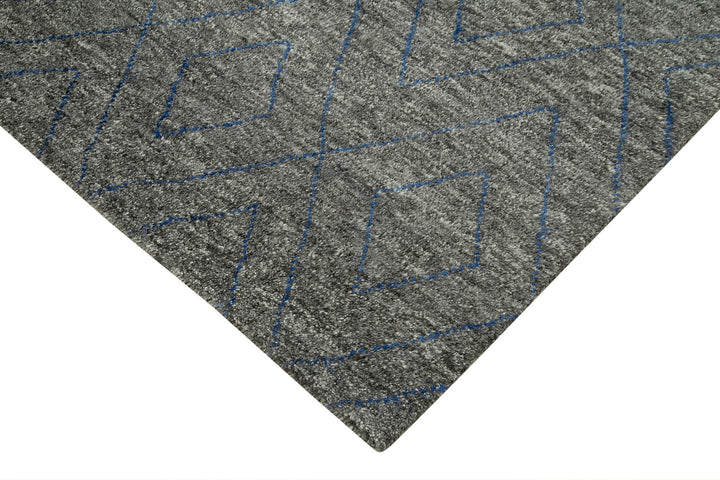 8x10 Grey Moroccan Rug - 37343