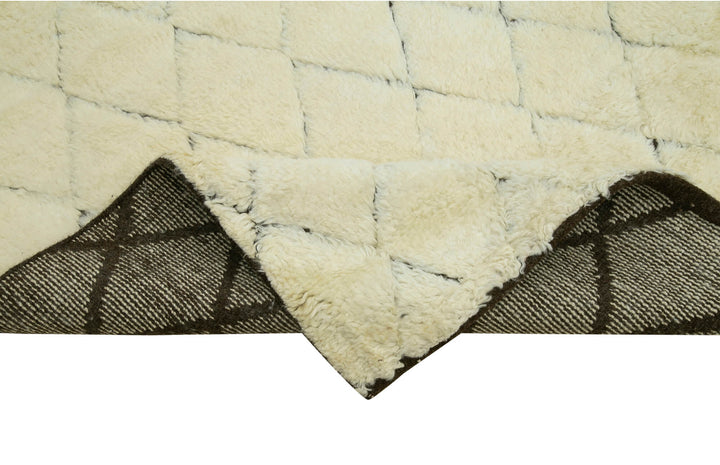 8x8 Beige Moroccan Rug - 37345