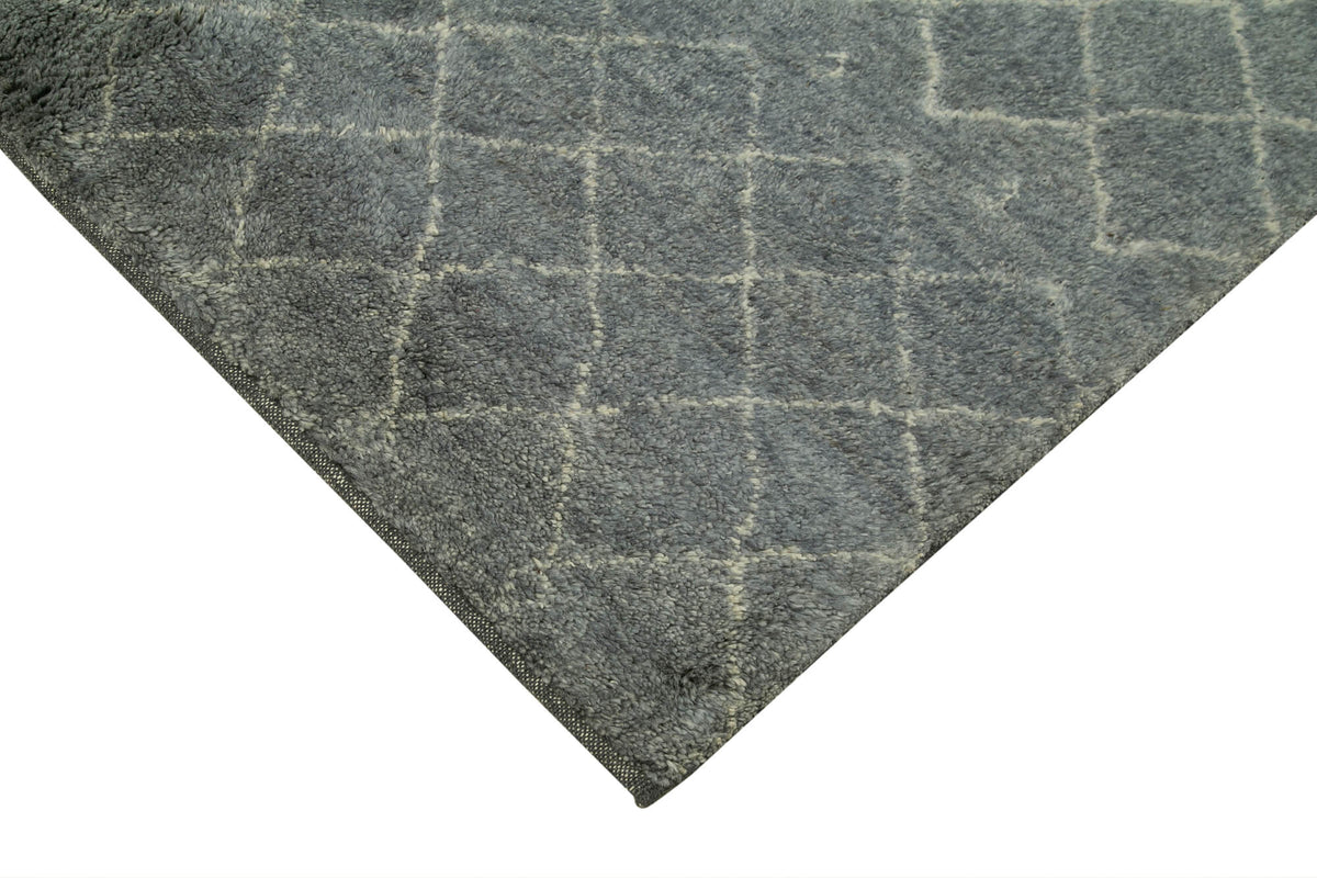 6x9 Grey Moroccan Rug - 37349