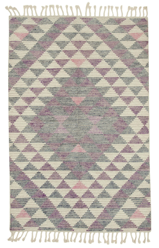 5x8 Multicolor Moroccan Rug - 37351