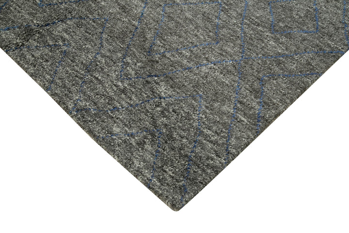 6x9 Grey Moroccan Rug - 37358