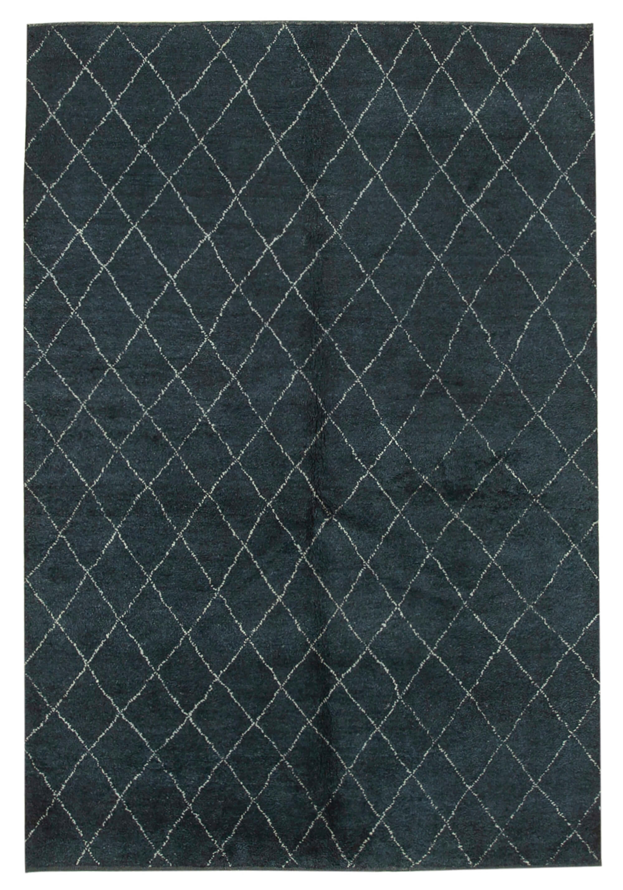 6x9 Blue Moroccan Rug - 37359