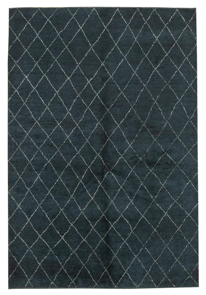 6x9 Blue Moroccan Rug - 37359