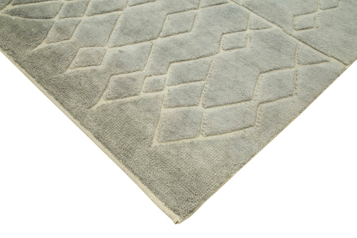 9x10 Grey Moroccan Rug - 37363