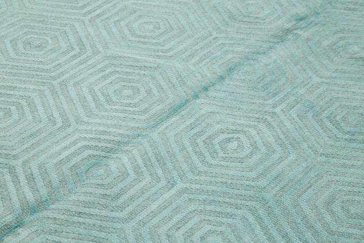 8x10 Turquoise Moroccan Rug - 37374