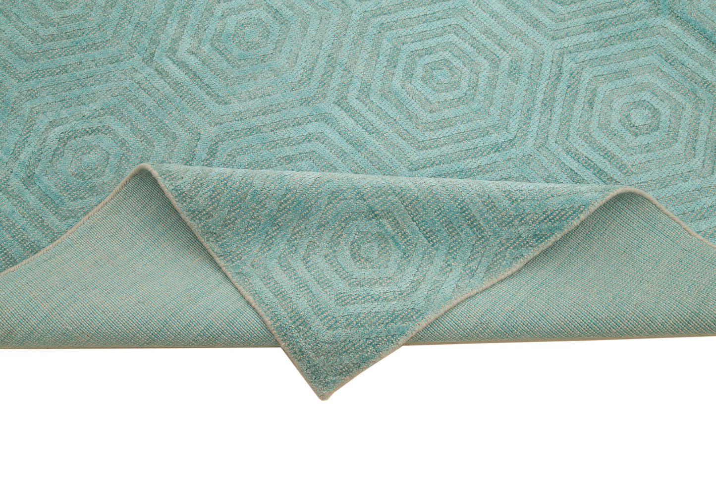8x10 Turquoise Moroccan Rug - 37374