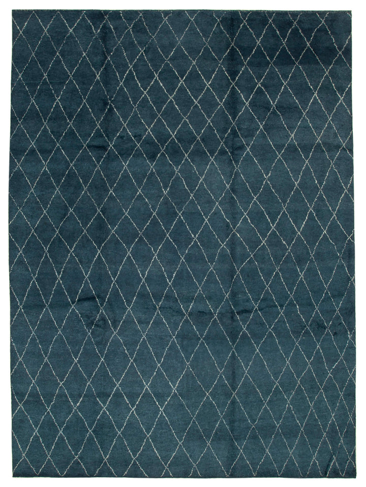 10x14 Blue Moroccan Rug - 37393