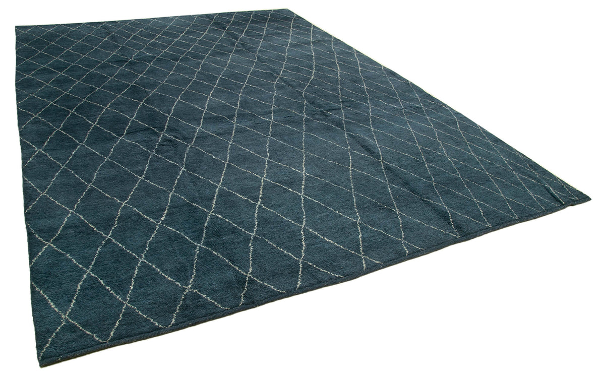 10x14 Blue Moroccan Rug - 37393