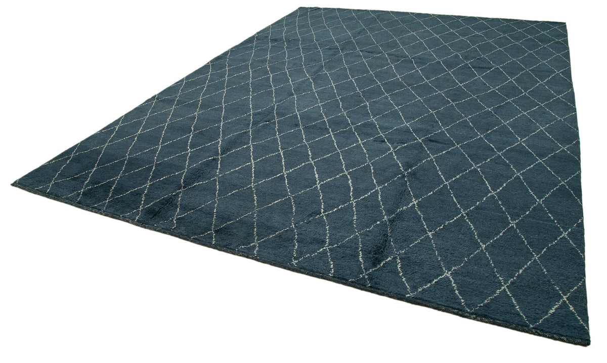 10x14 Blue Moroccan Rug - 37393