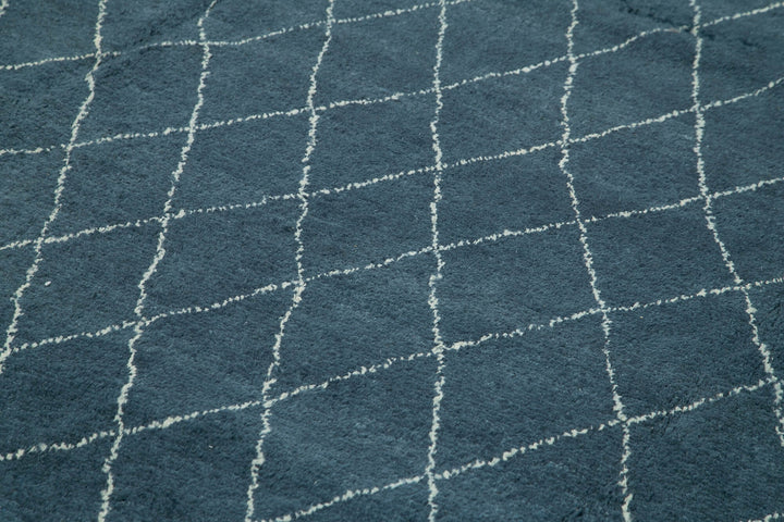 10x14 Blue Moroccan Rug - 37393