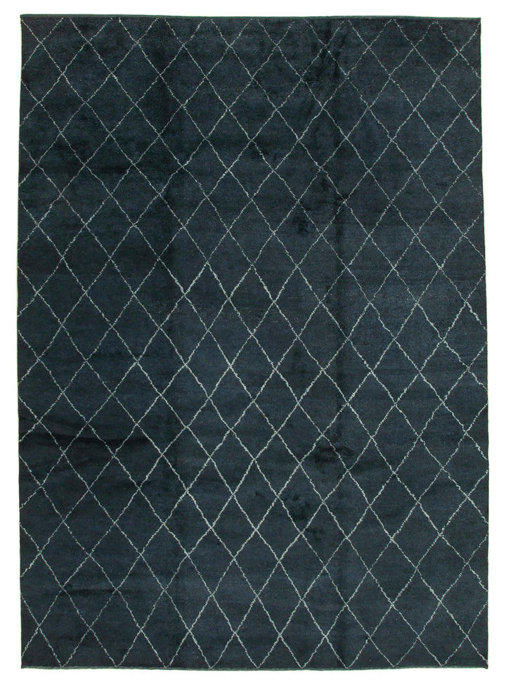 10x14 Blue Moroccan Rug - 37402