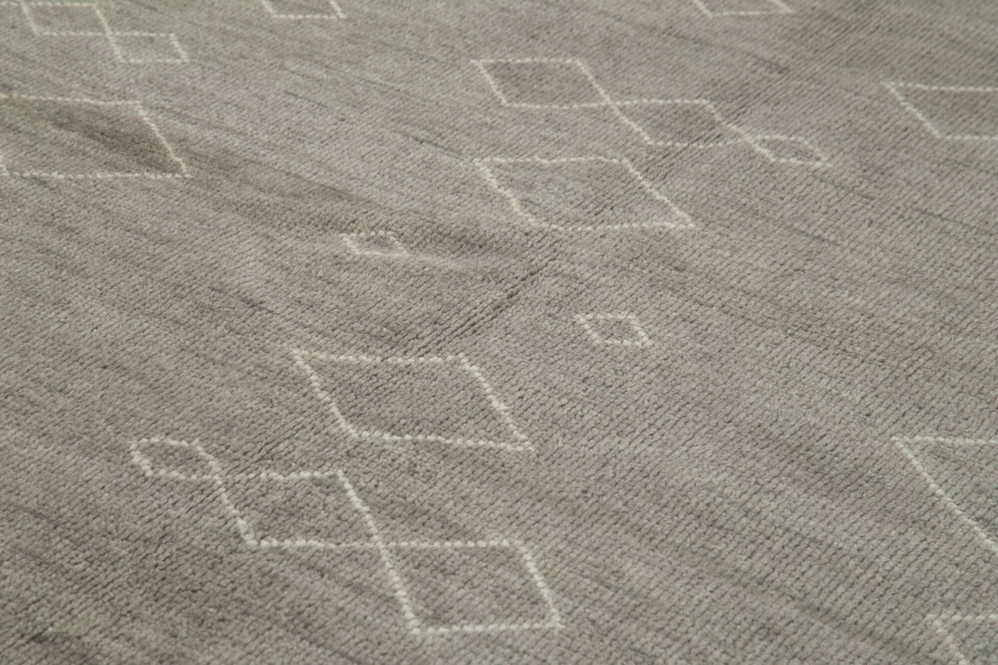 9x12 Grey Moroccan Rug - 37406