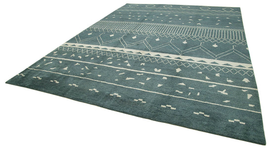 10x14 Blue Moroccan Rug - 37407