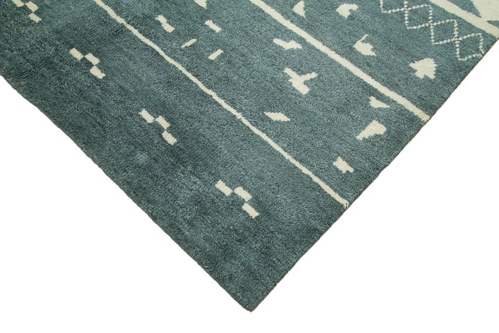 10x14 Blue Moroccan Rug - 37407