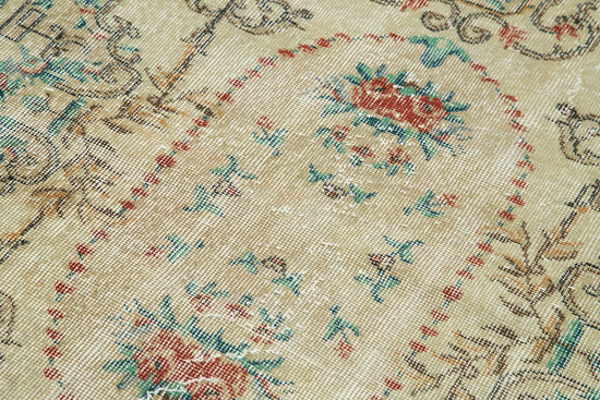 4x7 Beige Overdyed Rug - 37452