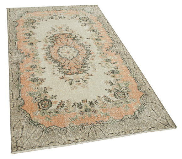4x7 Beige Overdyed Rug - 37461
