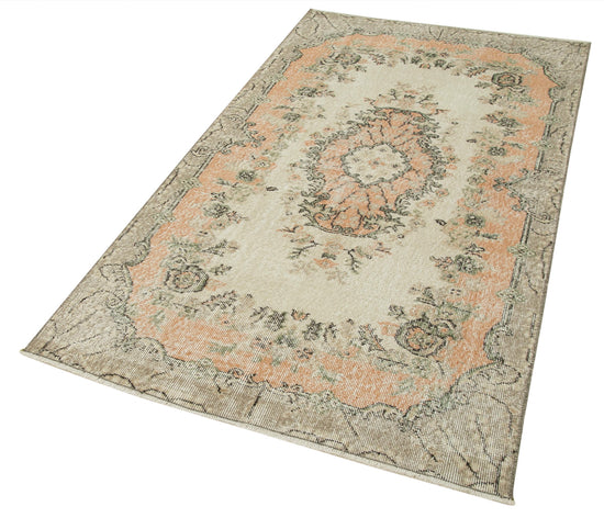 4x7 Beige Overdyed Rug - 37461