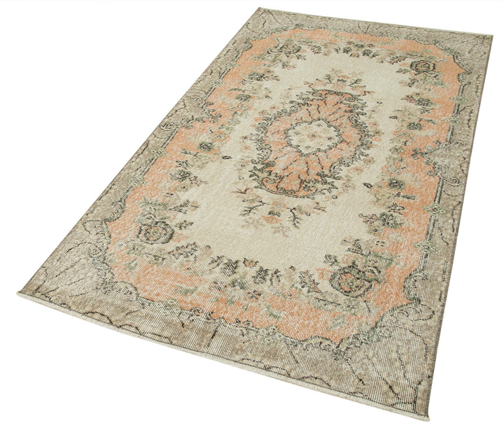 4x7 Beige Overdyed Rug - 37461
