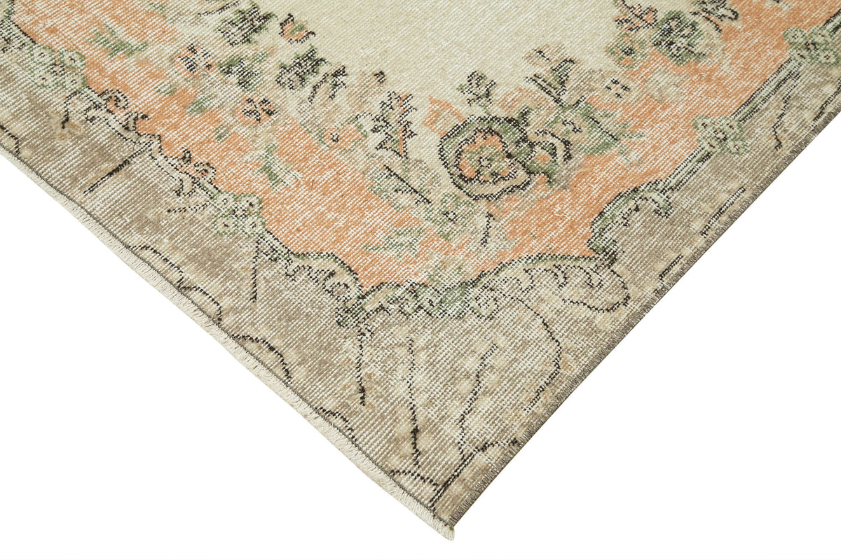 4x7 Beige Overdyed Rug - 37461