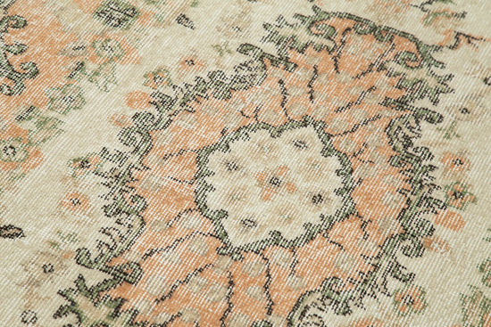 4x7 Beige Overdyed Rug - 37461