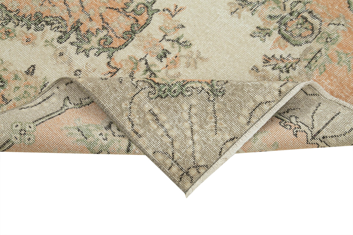 4x7 Beige Overdyed Rug - 37461