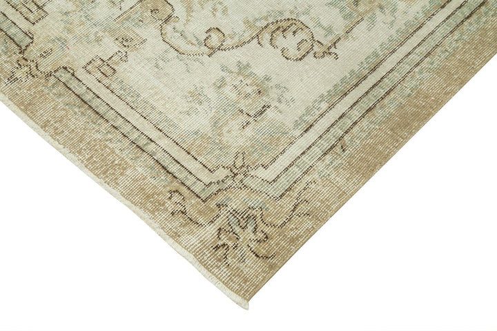 4x8 Beige Overdyed Rug - 37464