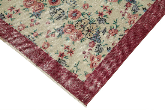 3x7 Beige Overdyed Rug - 37467
