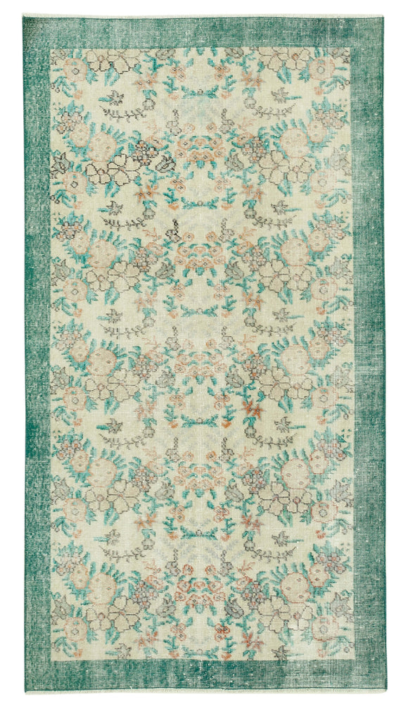 4x7 Beige Overdyed Rug - 37473