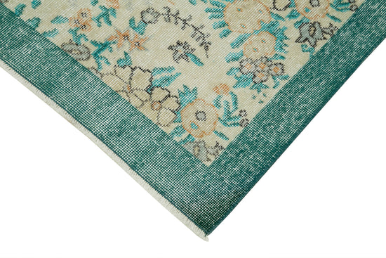 4x7 Beige Overdyed Rug - 37473
