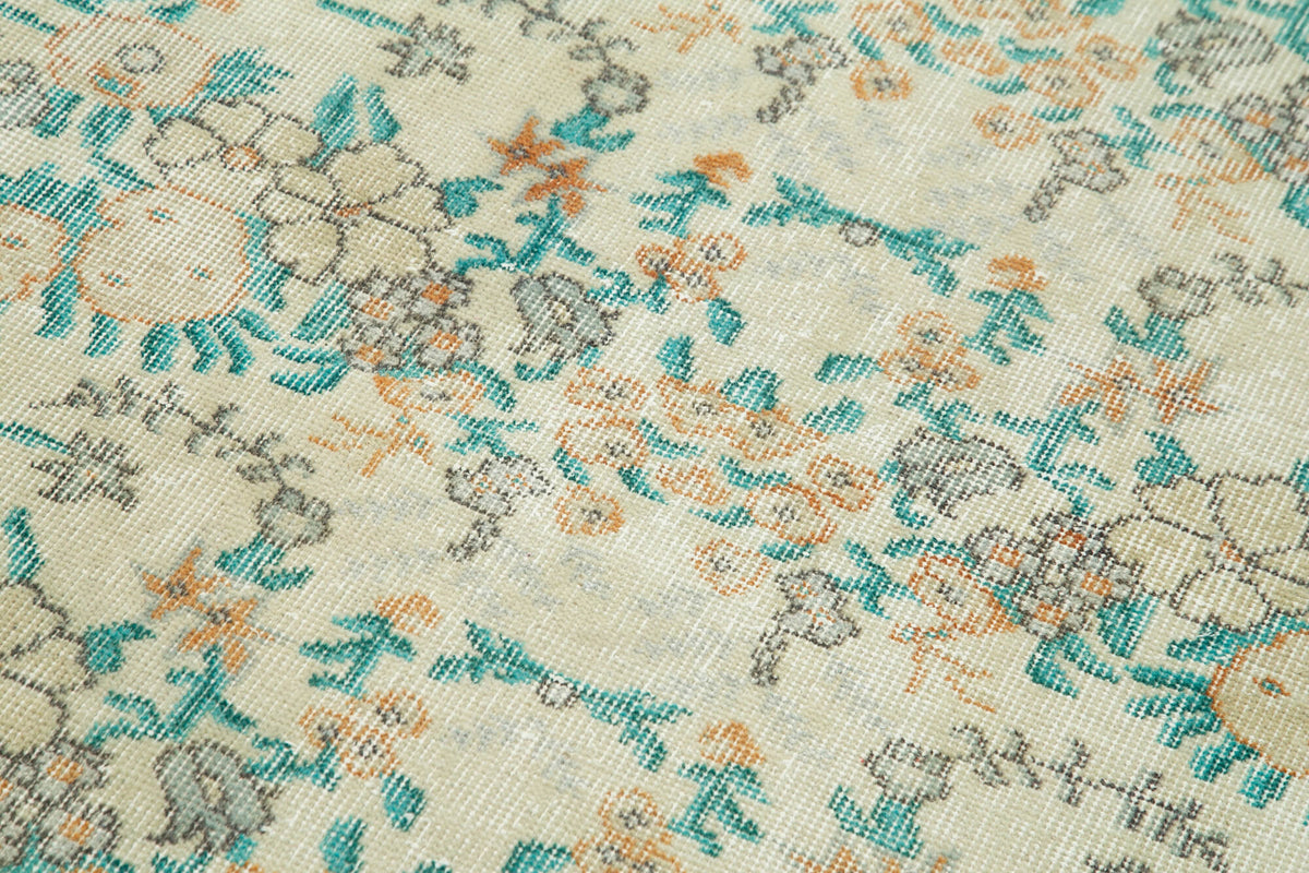 4x7 Beige Overdyed Rug - 37473