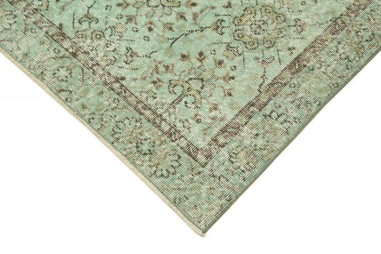3x6 Green Overdyed Rug - 37487