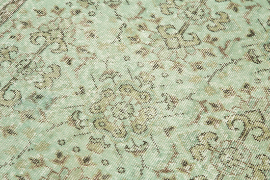 3x6 Green Overdyed Rug - 37487
