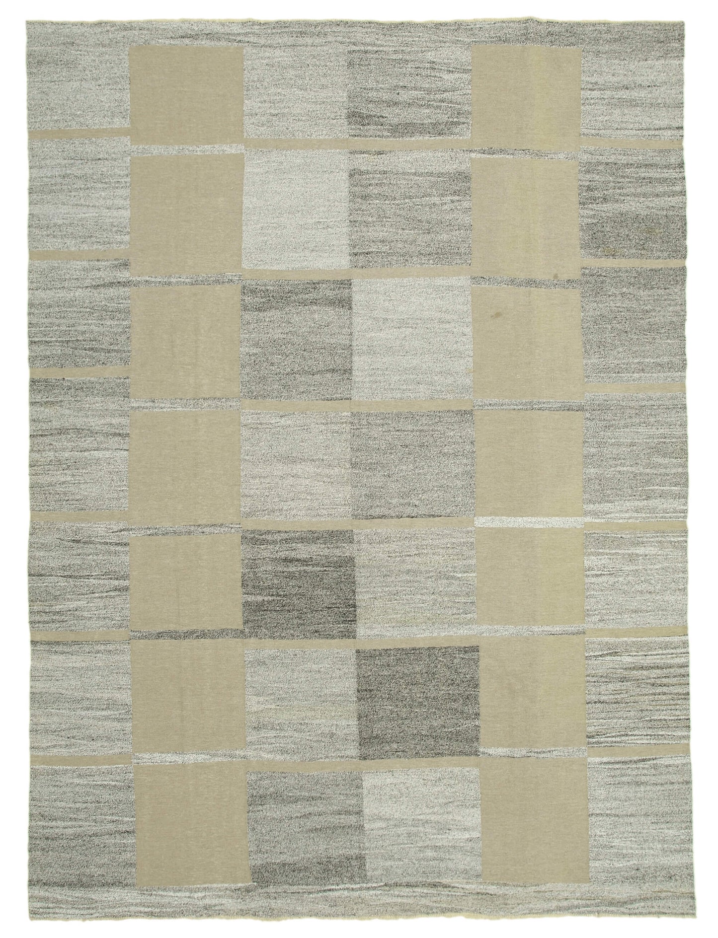 10x14 Grey Contemporary Area Rug - 37490