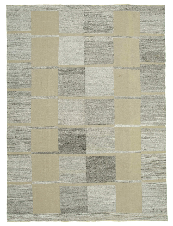10x14 Grey Contemporary Area Rug - 37490