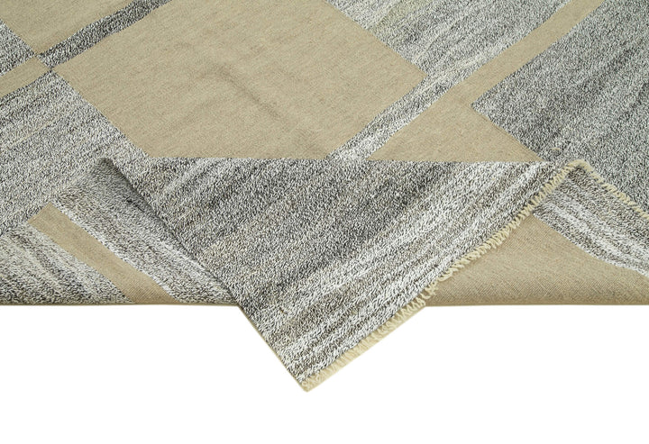 10x14 Grey Contemporary Area Rug - 37490