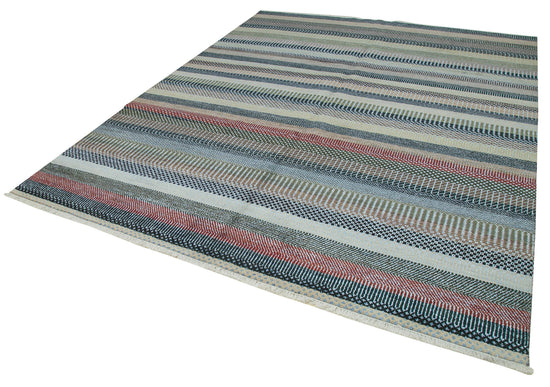 8x10 Multicolor Moroccan Rug - 37495
