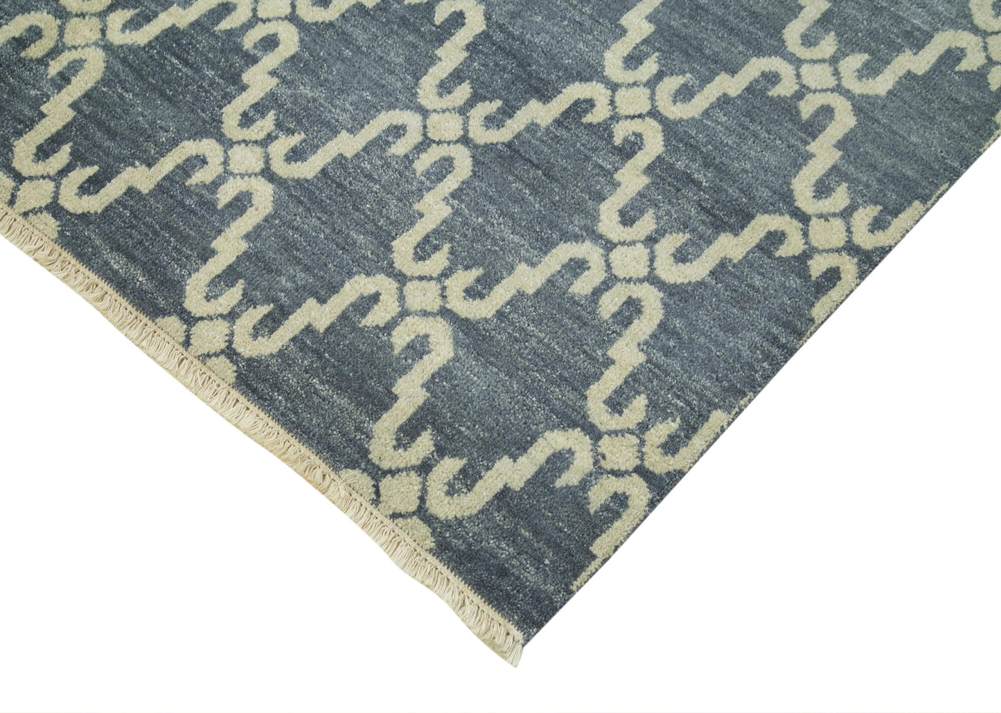 6x9 Blue Moroccan Rug - 37497