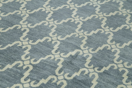 6x9 Blue Moroccan Rug - 37497