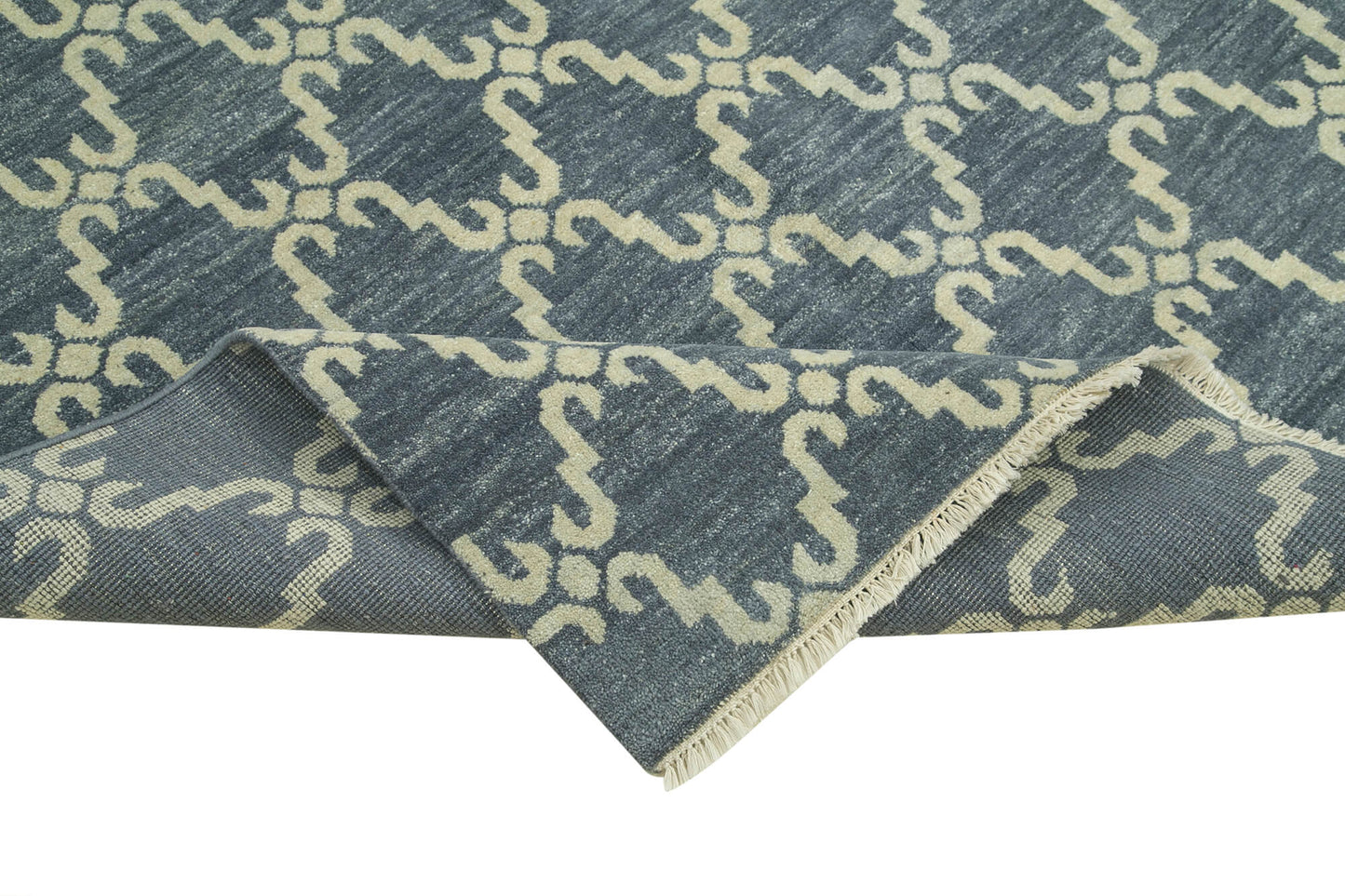 6x9 Blue Moroccan Rug - 37497
