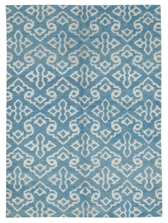 6x8 Blue Moroccan Rug - 37504